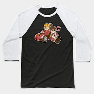 Super Ryu Kart Baseball T-Shirt